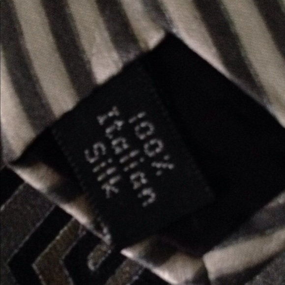 Halston Vintage Italian silk necktie - Picture 5 of 6